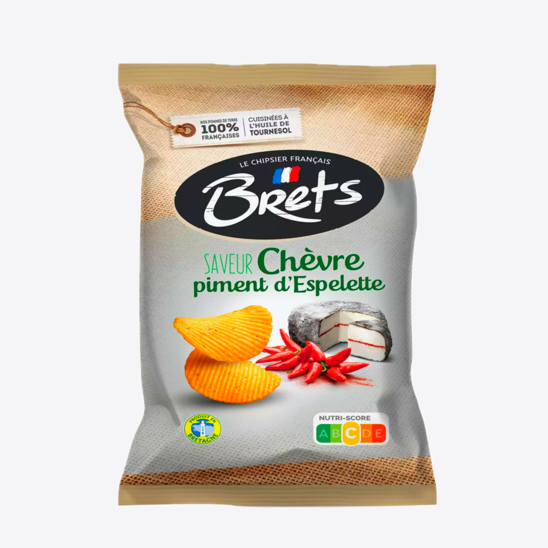 Brets Chèvre piment d'Espelette