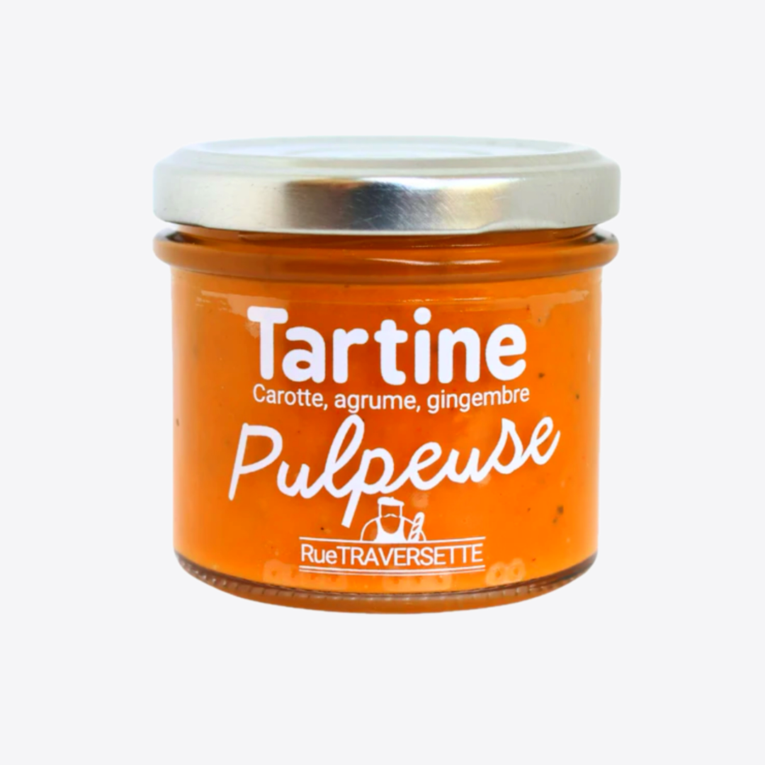 Tartinable carotte gingembre agrumes