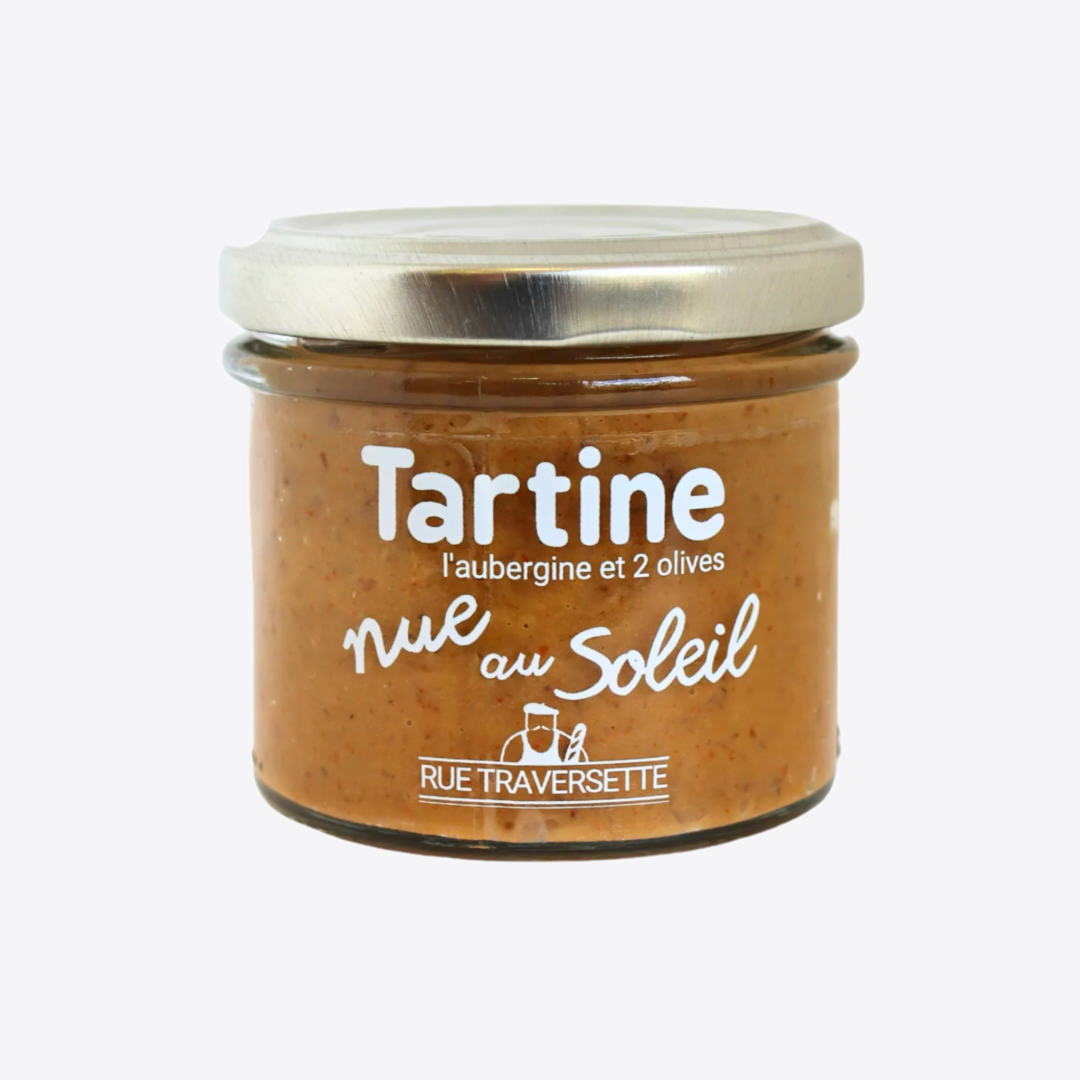 Tartinable aubergine et 2 olives