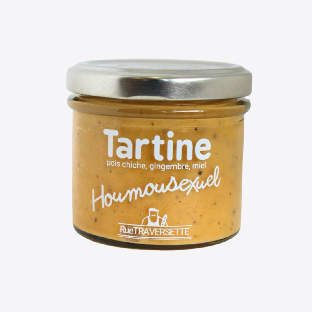 Tartinable pois chiche gingembre miel