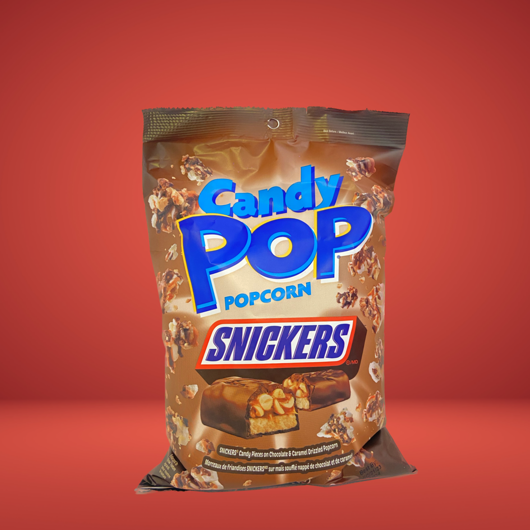 Candy Pop Popcorn Snickers