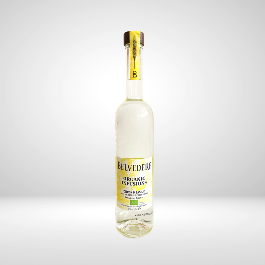 Belvedere Organic Infusion Citron & Basilic